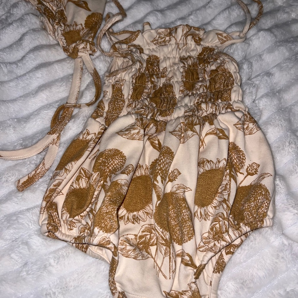 Kate Quinn Sunflower Romper